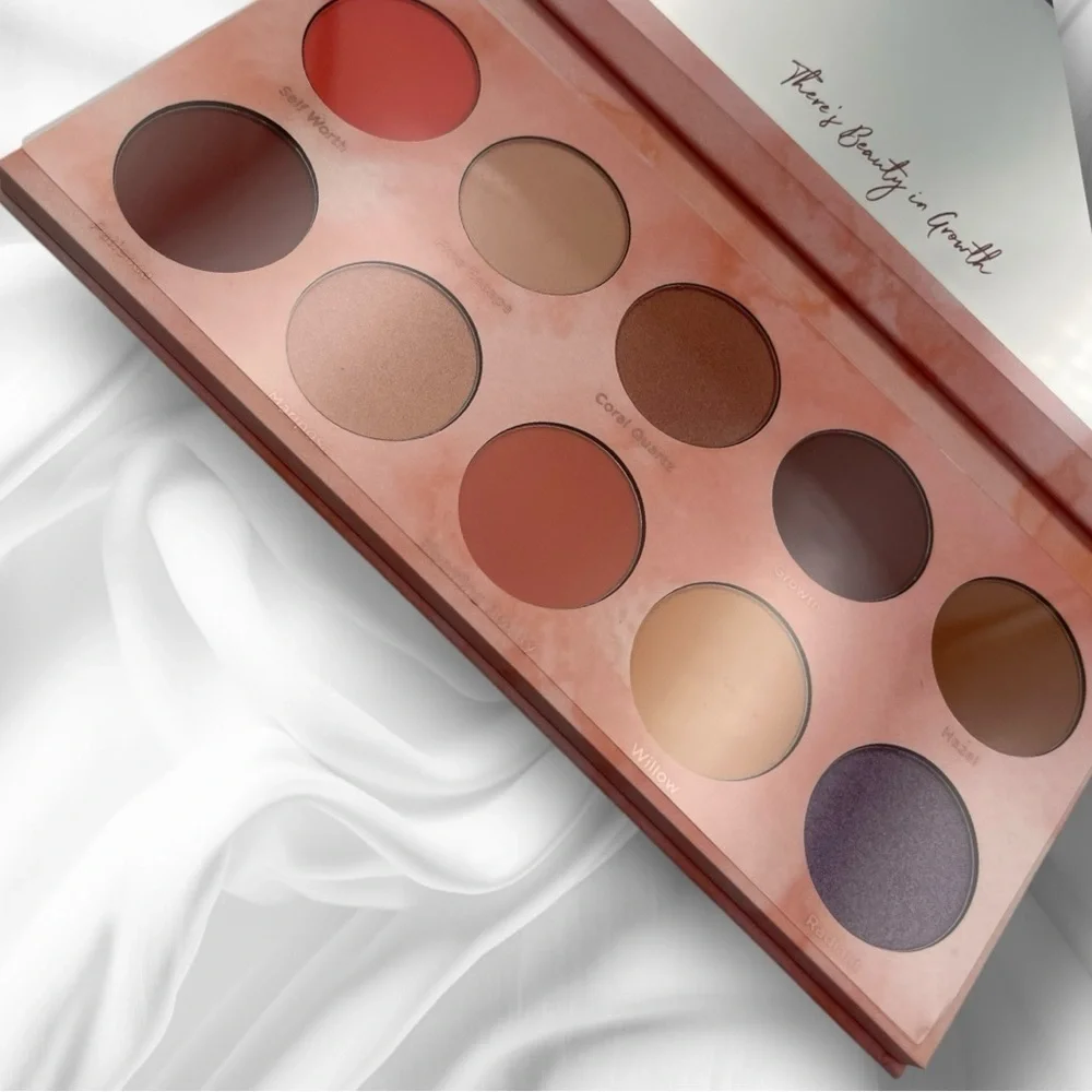 Dominique Cosmetics NWT Coral Blossom Eyeshadow Palette Never Used!